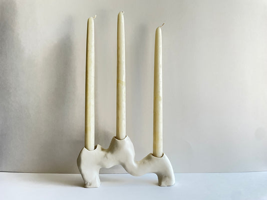 Porcelain Modern Candle Holder