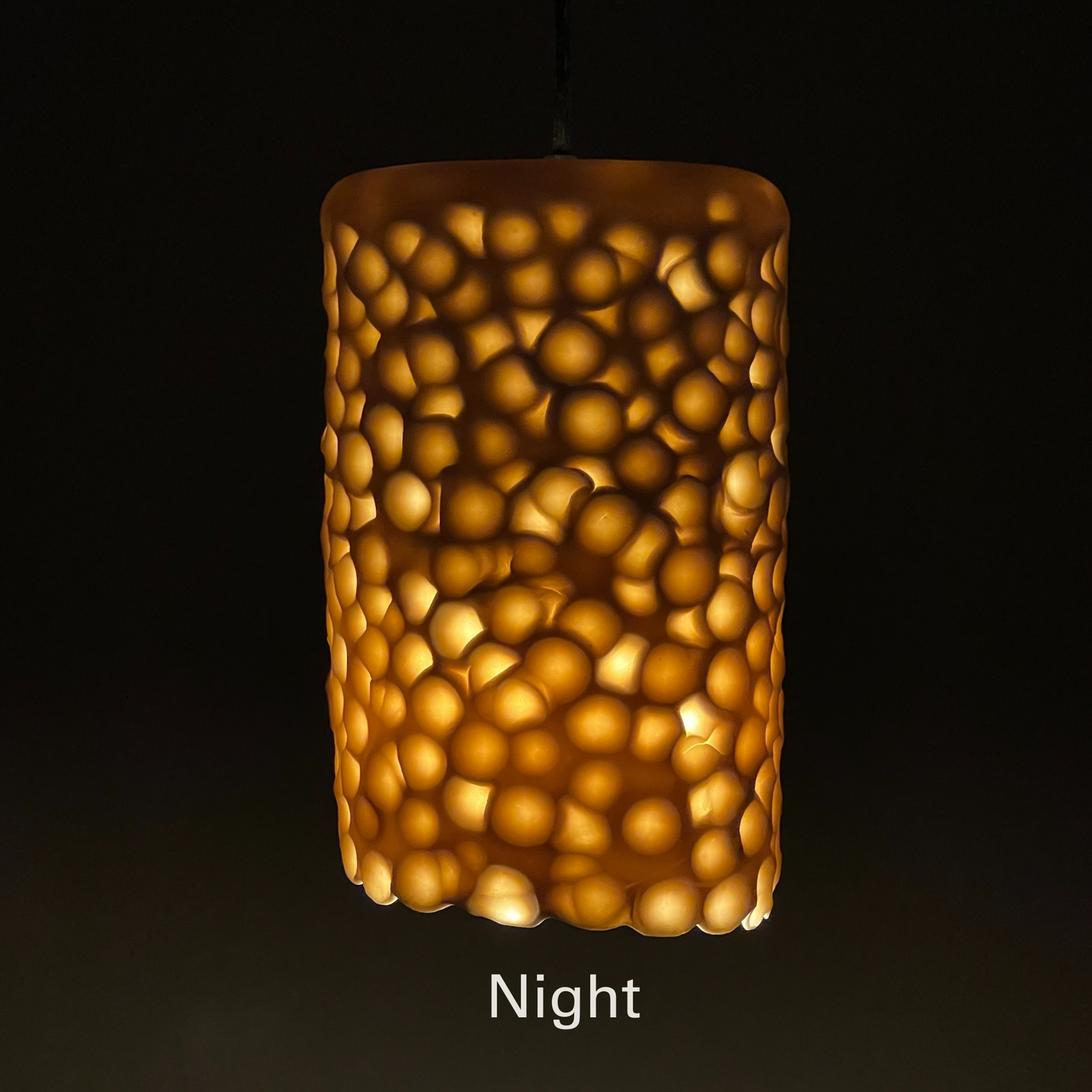 "Deep Impression" Porcelain Pendant Light