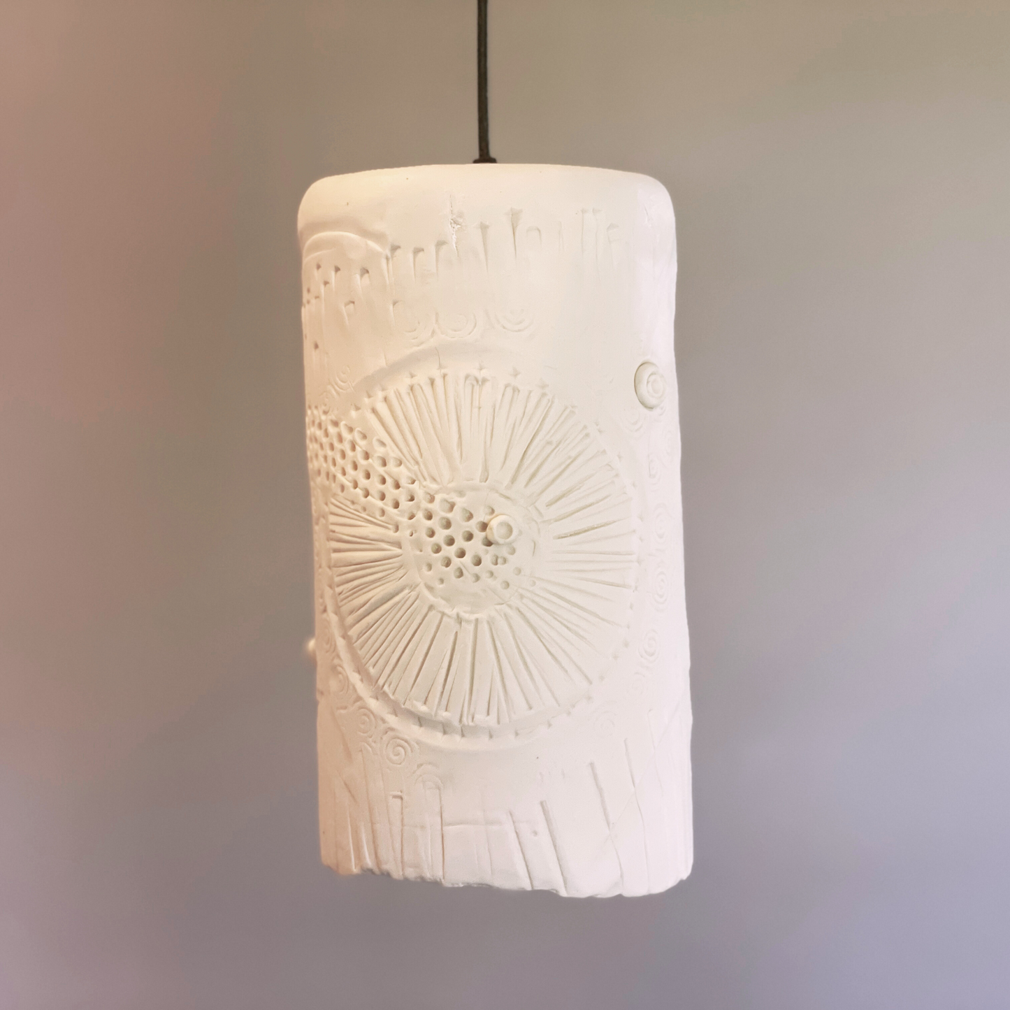 "Sun Day" Porcelain Pendant Light