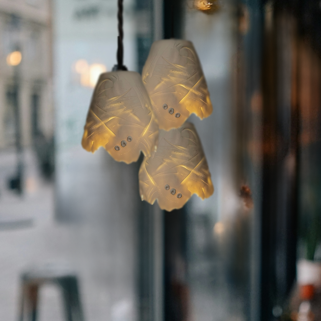 "Enlightening" Porcelain Pendant Light